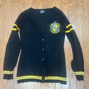 Harry Potter. Black and Yellow Women's Cardigan